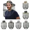 Mosquito Hat With  Net Mesh Repellent Insect Bee Protection Men Women Outdoor Sunscreen Fishing Cap 3