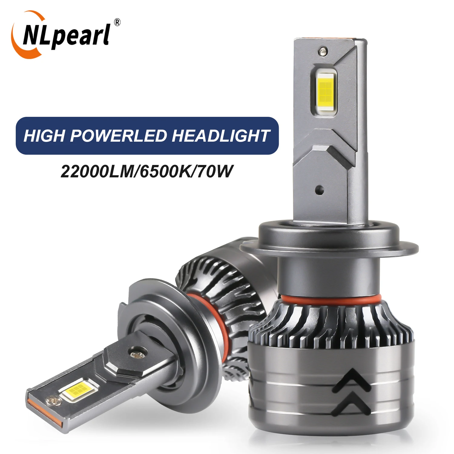 NLpearl 22000LM 70W H7 Led Canbus H1 H4 H11 9012 HIR2 9005 9006 HB3 HB4