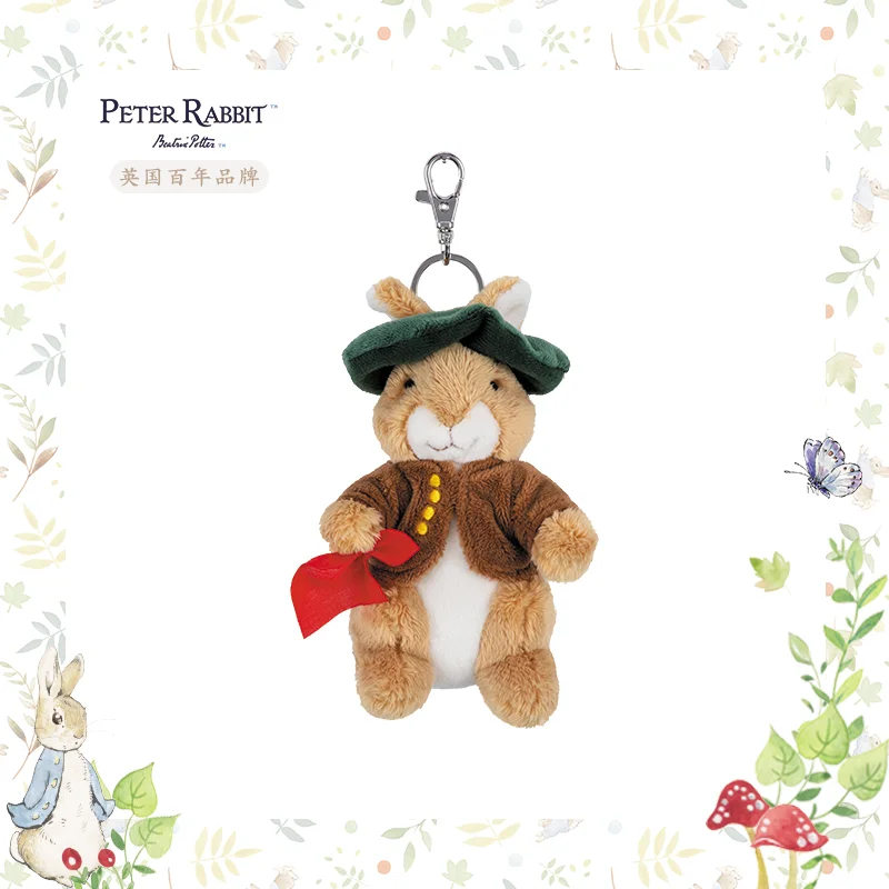 Peter Rabbits Doll Key Ring Lovely Rabbit Stuffed Toy Backpack