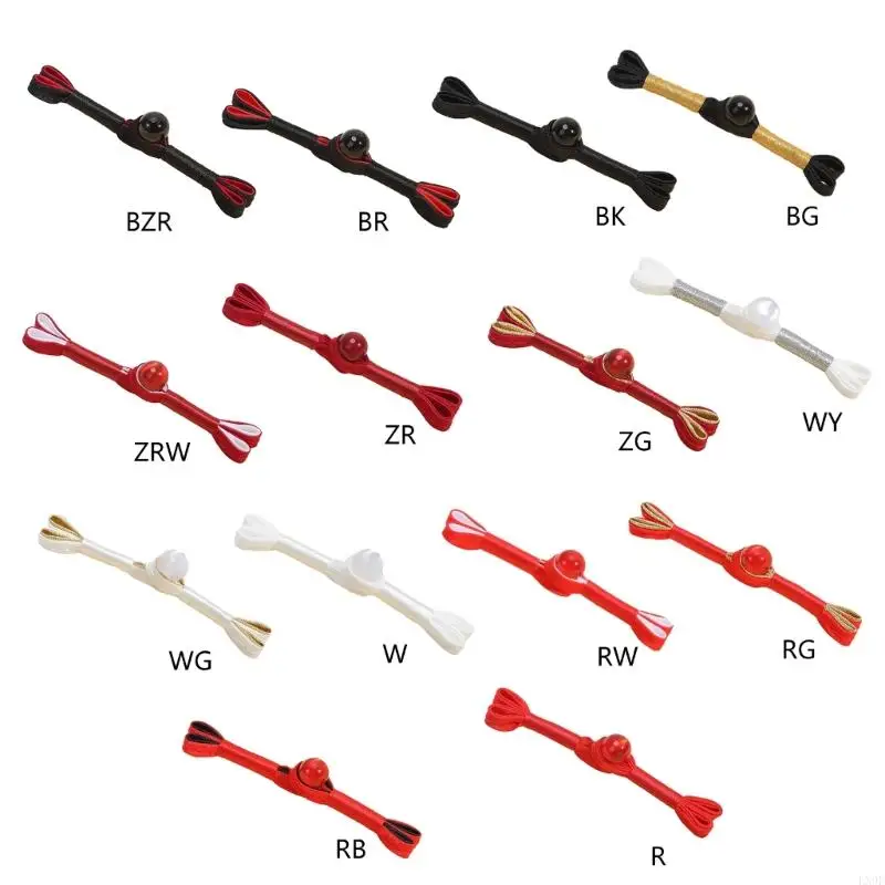 Cheongsam Buttons Closure Sewing Fasteners for Sweater Coat Cheongsam Traditional Handcraft Accessories LX9E