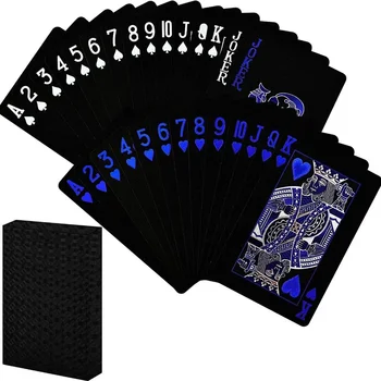 Waterproof PVC Playing Cards Set - Durable 54-Card Deck for Parties Games Cardistry and Magic Tricks Ideal for Family Fun 1