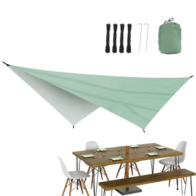 

Навес с защитой от УФ-излучения для пляжа, водонепроницаемый и уличный тени для внутреннего дворика