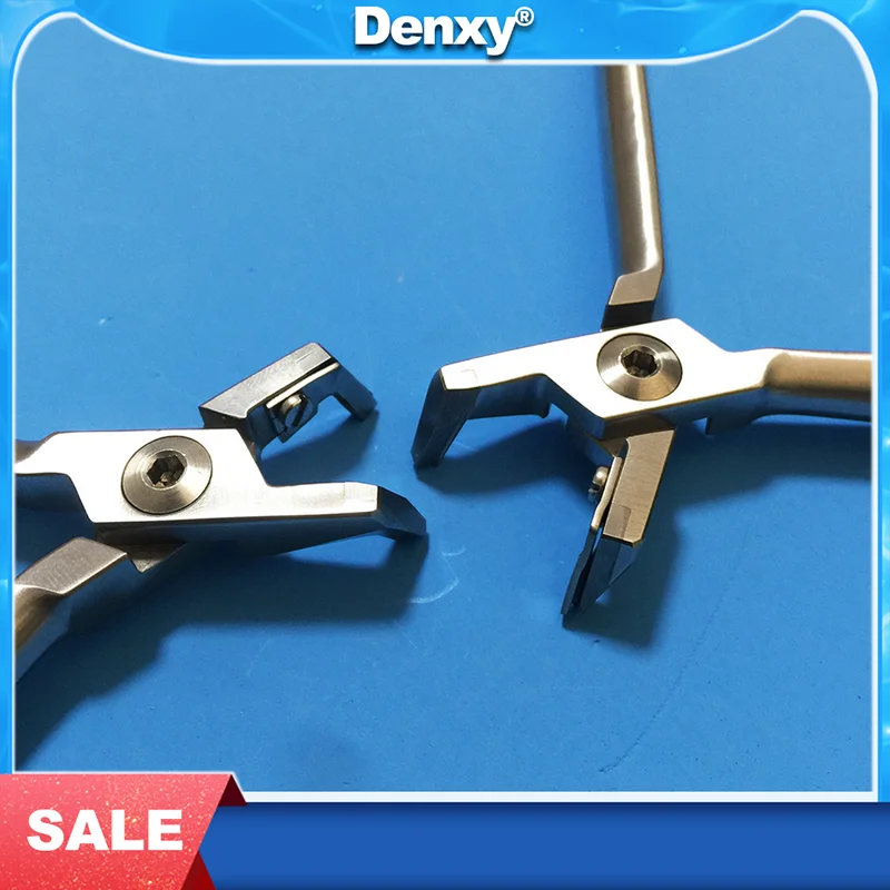 1pc Dental Orthodontic Pliers Flat Distal End Cutter Ligature Plier