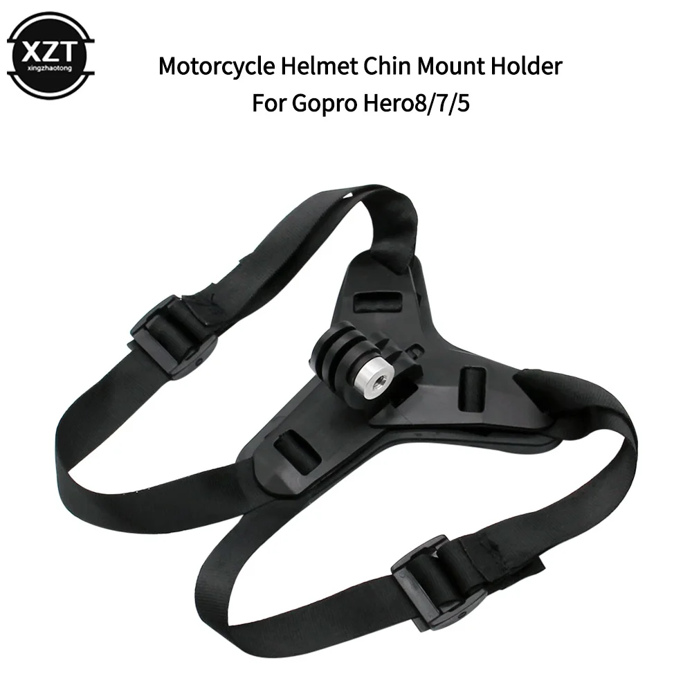 

Подставка для мотоциклетного шлема подбородок держатель для экшн-камеры GoPro Hero 5/7/8 держатель на все лицо аксессуар для мотоциклетной камеры