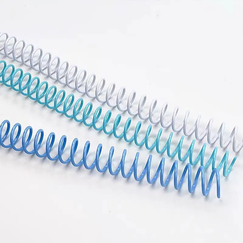 A4 Metal Binder Spiral 30-hole Loose-Leaf Binding Rings 12mm Single Coil Spring Spiral Punch 5pcs For Notebook School Supplies