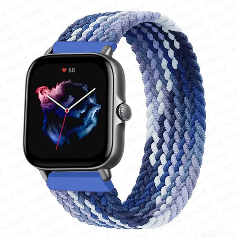 Braided Elastic Watch Bracelet - 20mm/22mm Band