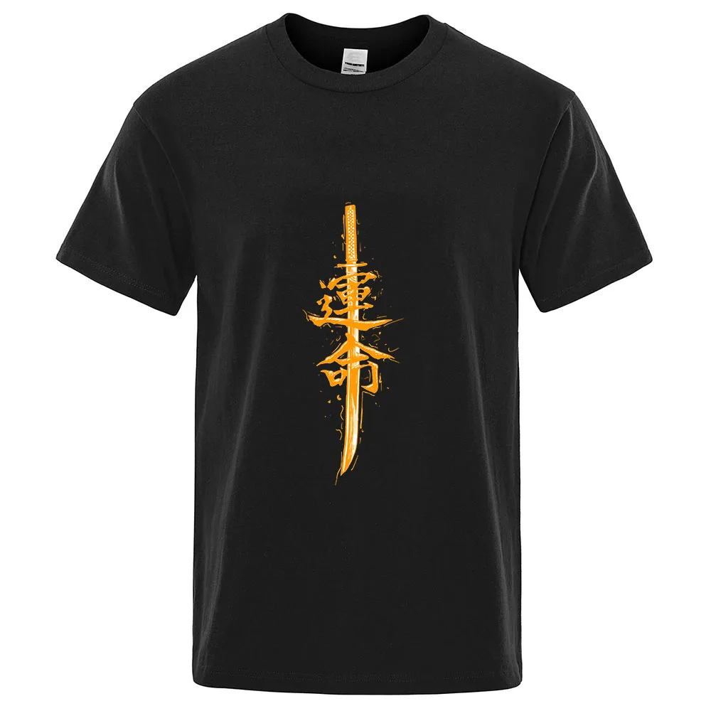 Summer Cotton T Shirt Men Solid Color Casual Short Sleeve