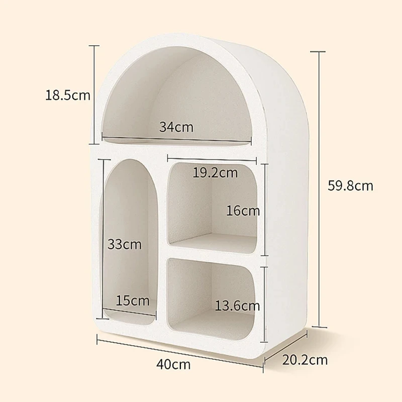 Portable Japanese Style Bedside Table Plastic Storage Modern Nightstand White Dresser Sideboard Cabinet Penteadeira Decoration