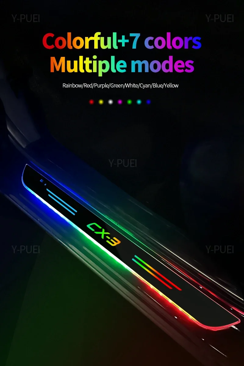 LED Door Sills Pro (Full Set 4PCs) Eleganify