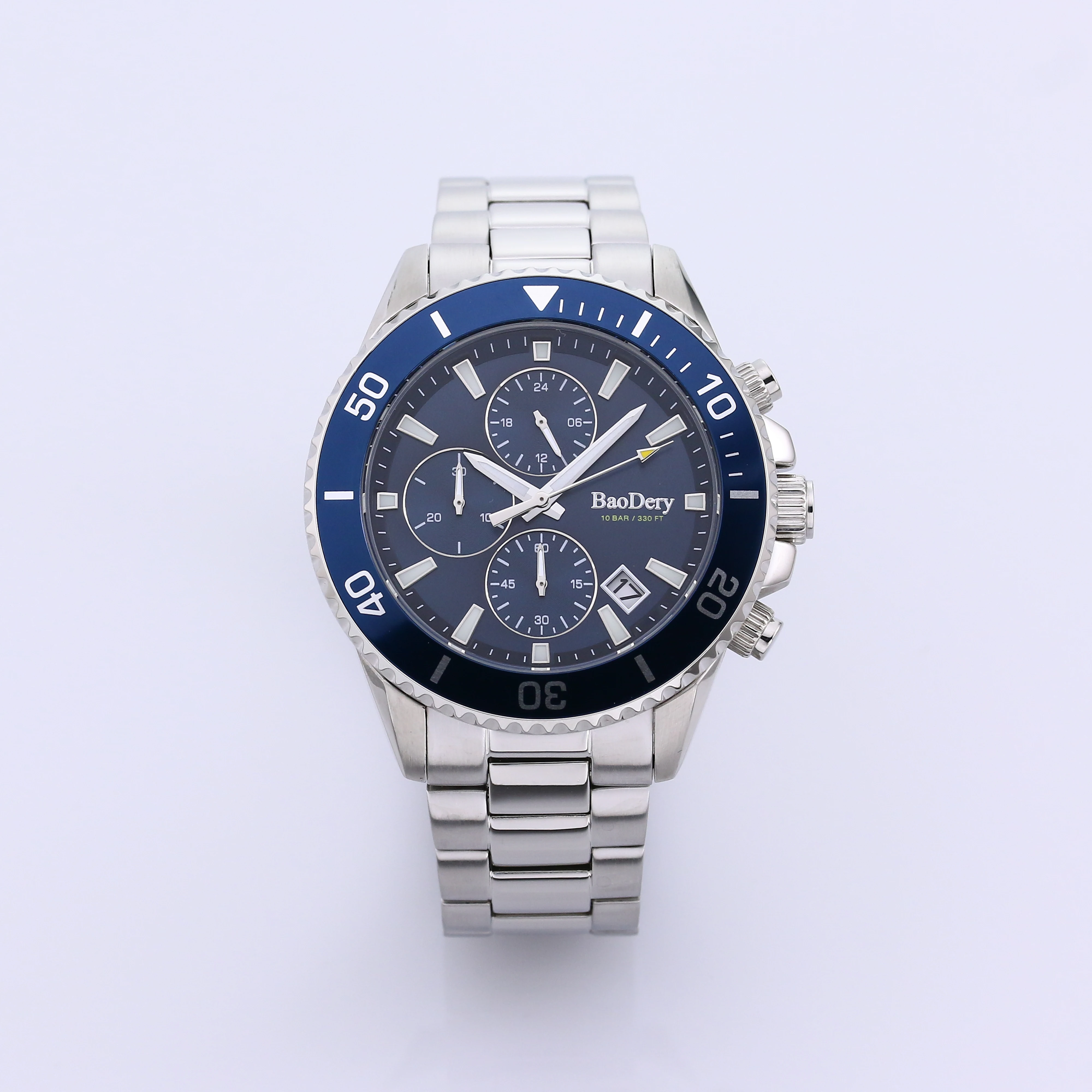 

Multi-functional Blue - Our 44mm Dive Watch in Steel