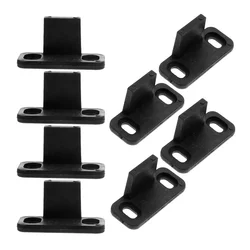 8 Pcs Sliding Door Guides Guide Floor Guides Supplies Barn Parts Stop Abs Hardware Soft Close Kit