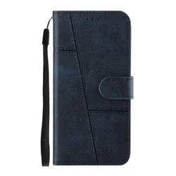 Elegant Leather Flip Wallet Book Cover - Premium Protective Case - Xiaomi 15T Pro (Blue)