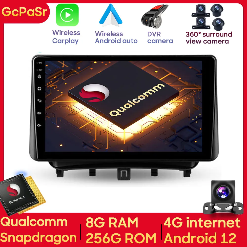 

Автомобильная Мультимедийная система Qualcomm Snapdragon Caplay для Ford Tourneo Custom 1 I Transit 2012 - 2021 Android Wifi
