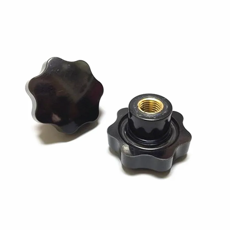 

5 pcs/lot M4 M5 M6 M8 hand adjusting nut /Bakelite Star Type Plastic Head Handle nuts Wood Plum Bolt