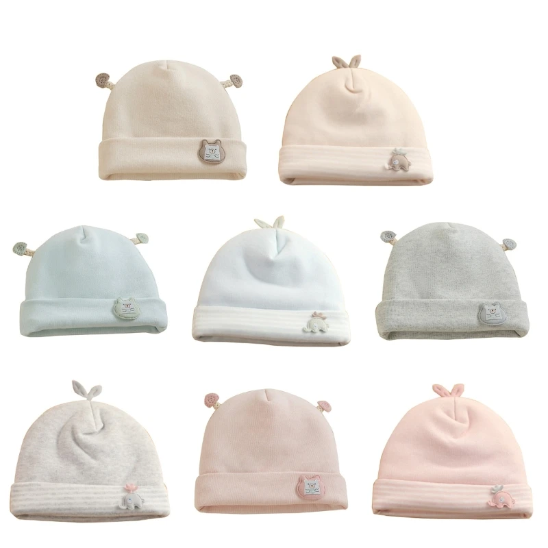 

Newborn Winter Warm Beanie Cap Lovely Baby Bonnet Hat with Cartoon Animal Design