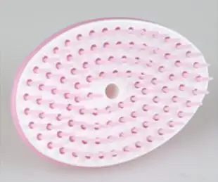 HANRIVER hot selling head massager shampoo scrub brush to clean the scalp Bath wash hair brush to wash and dress head artifact