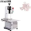 Commercial Electric Meat Bandsaw 1100W Stainless Steel Vertical Bone Sawing Machine Cutting Kitchen 1