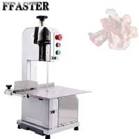 Commercial Electric Meat Bandsaw 1100W Stainless Steel Vertical Bone Sawing Machine Cutting Kitchen 1