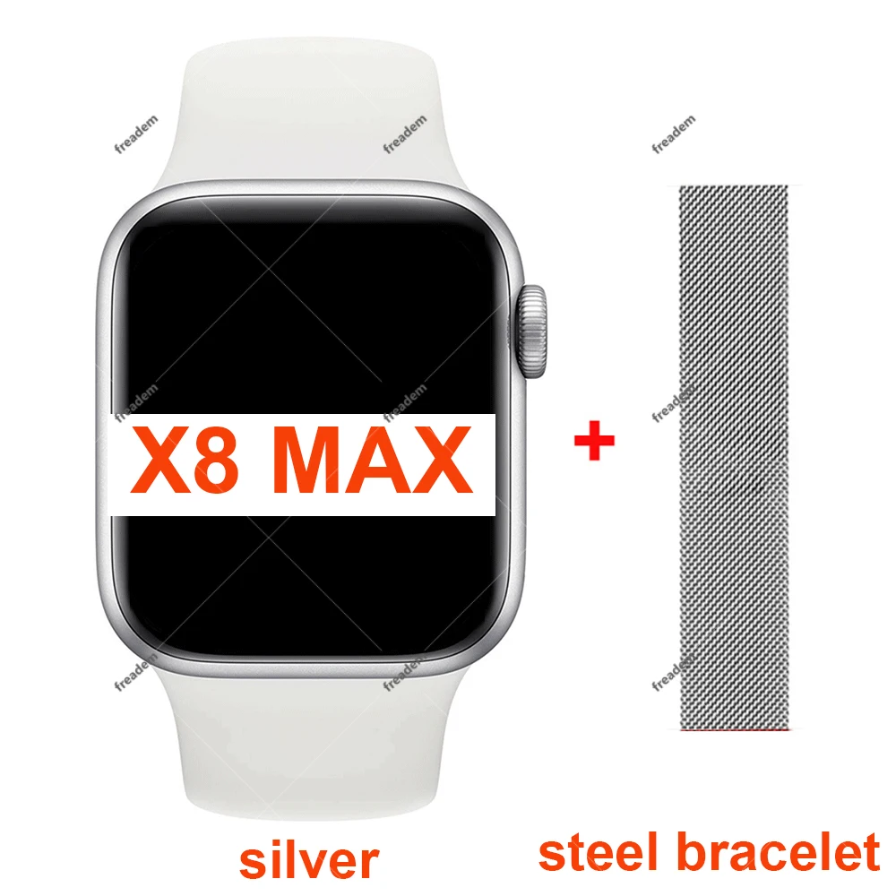 2pcs X8 Max smart watch 