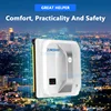 Ultra-thin Window Cleaning Robot Vacuum Window Cleaner Anti-falling Electric Household Tools Wiper for Washing Glass Wall Door 2