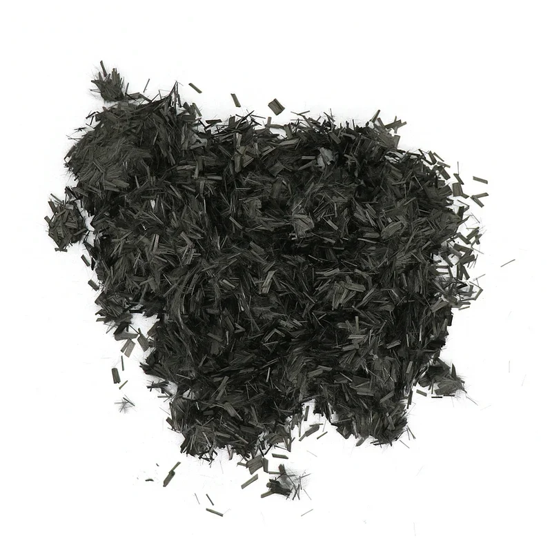 100G Carbon Fiber Forging Chopped 3-12MM Carbon Fiber Bundle Forging Marble Texture Automotive Interior Processing