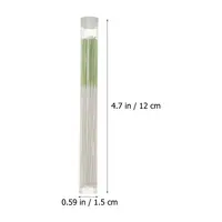 240Pcs Earring Piercing Cleaner Earrings Hole Floss Ear Hole Piercing Cleaner Ear Hole Cleaning Stick Piercing Aftercare Cleaner 2