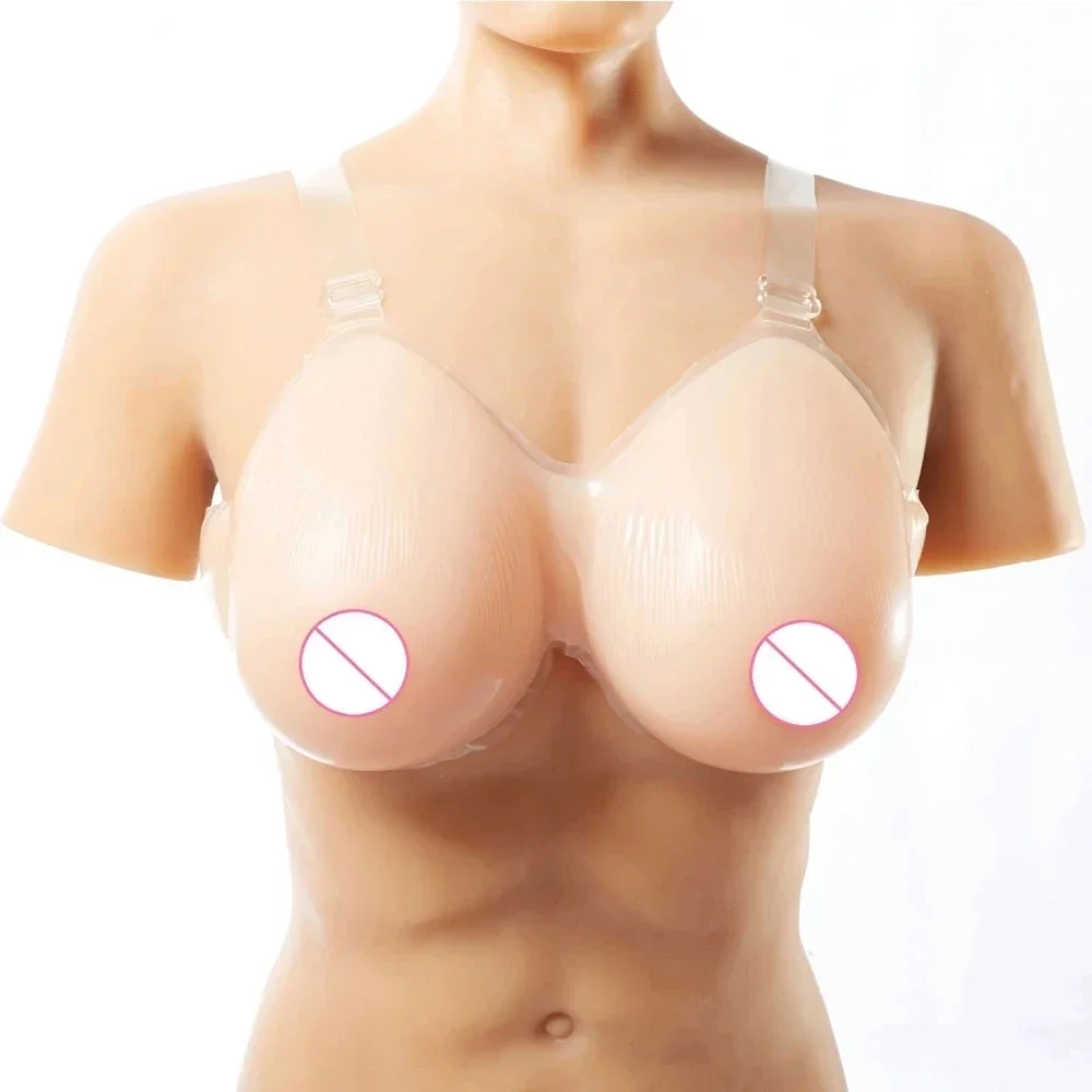 

External Breast Forms Cosplay Costumes Silicone Artificial Fake Boobs Tits Prostheses Crossdresser Transgender Shemale DragQuee