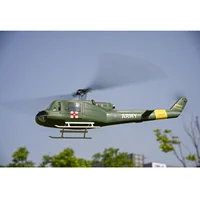RTF Smart Army Helicopter Model RC Hobbies Toys FLYWING Vietnam War RC Scale Drone With GPS Brushless Motor Boys Gifts 1