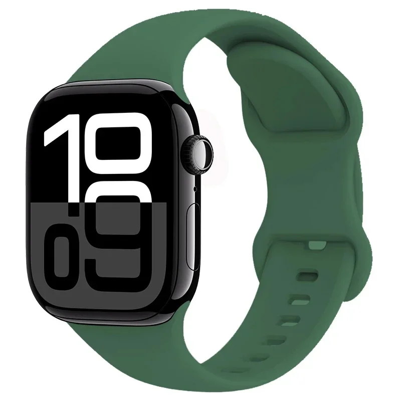Premium Soft Silicone Watch Band - Elegant and Comfortable Replacement Strap