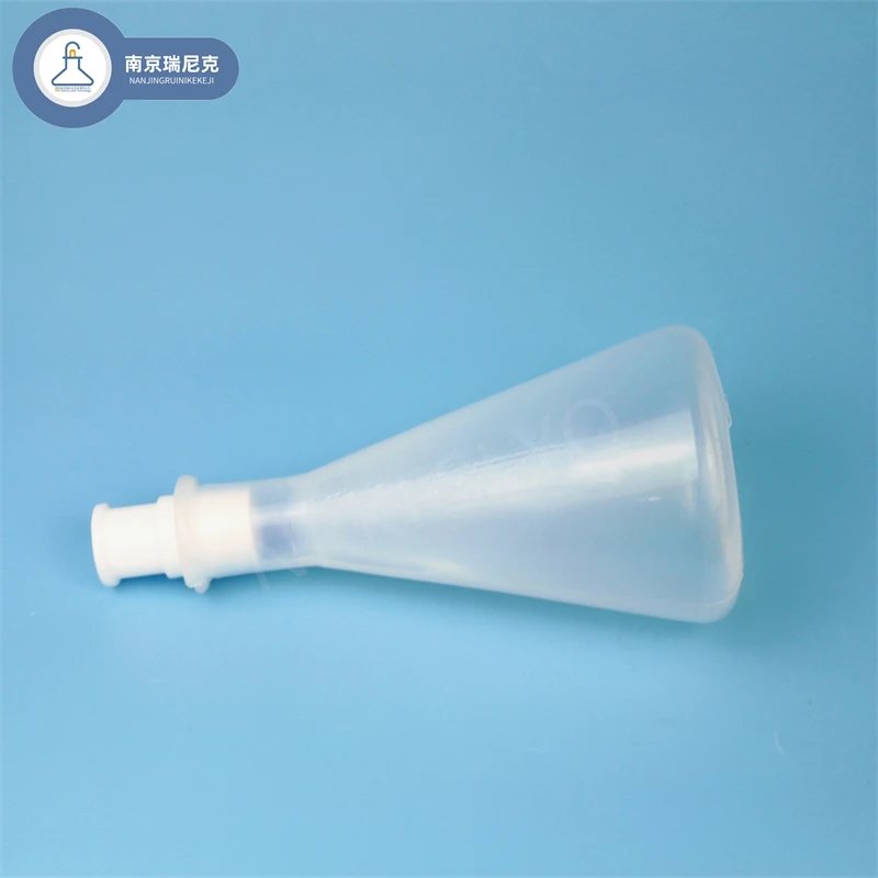다중 목 PFA 삼각 플라스크, 산 및 알칼리 내성, 고온 내성 원뿔형 반응 플라스크, 250ml