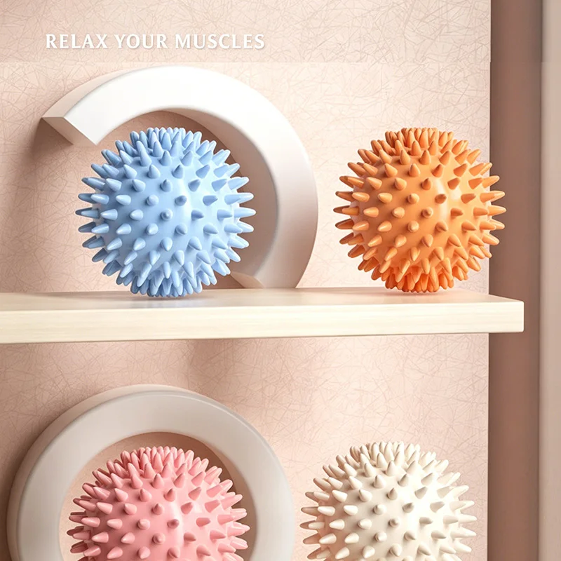 Massage Ball Spiky Myofascial Release Trigger Point Deep Tissue Muscle Relaxation Yoga Fitness Foot Back Shoulder Massager - 2