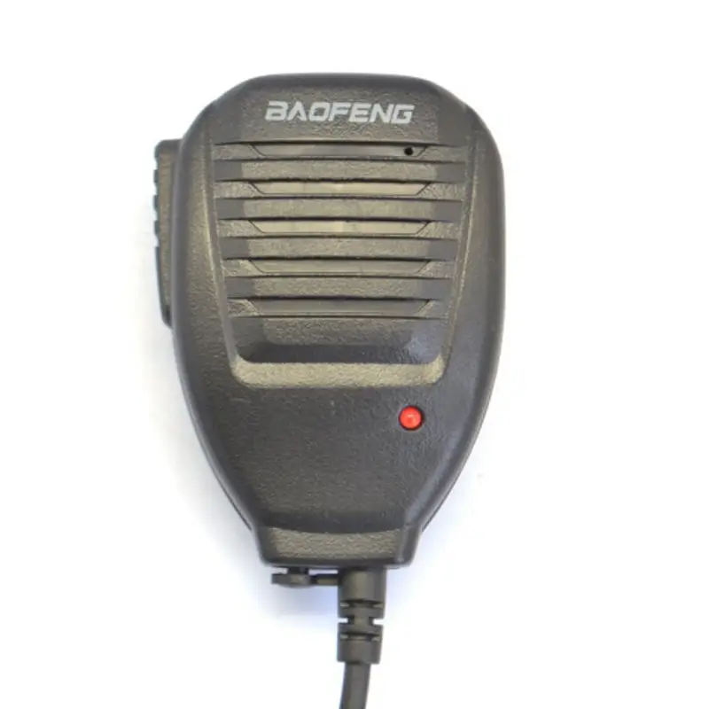 Lot 10PCS Original 2 Pin K Type PTT Mic Speaker for Baofeng UV-5R Plus BF-888S UV B6 UV-B5 UV-82 GT-3 UV5R Portable Radio