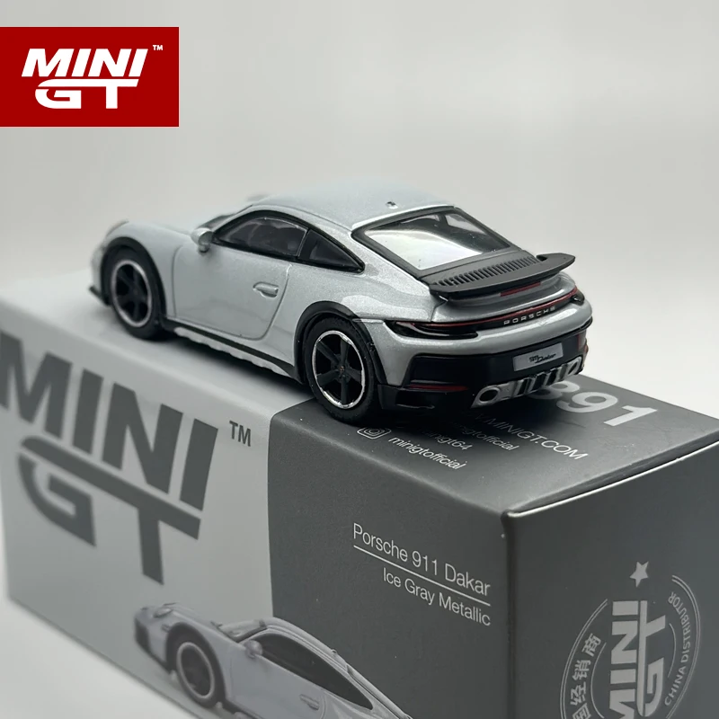 Porsche 911 Dakar - Gris Glace Métallisé - Mini GT - 1:64 - MGT00891 Passion Diecast