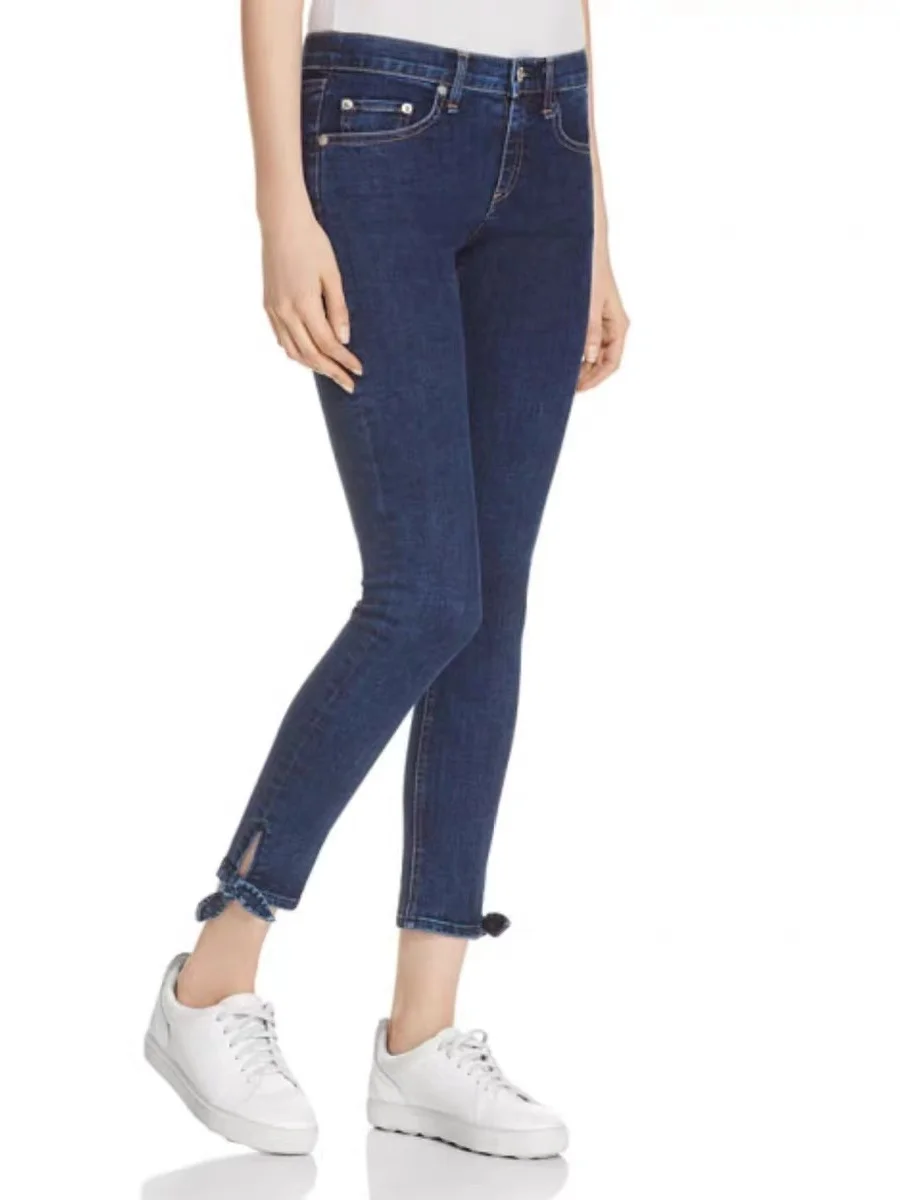 Fashion Boyfriend Jeans Women Invisible Open Crotch Outdoor Sex Pants Tight Denim Trousers Ins Style Pants Cargo Sexy Streetwear