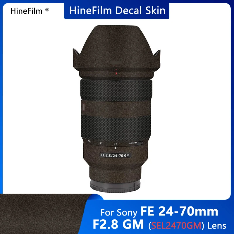 24 70 Gm Lens Vinyl Decal Skin Wrap Cover Per Sony Fe 24-70 F2.8 Gm ( Sel2470Gm ) Lens Sticker Cover Film