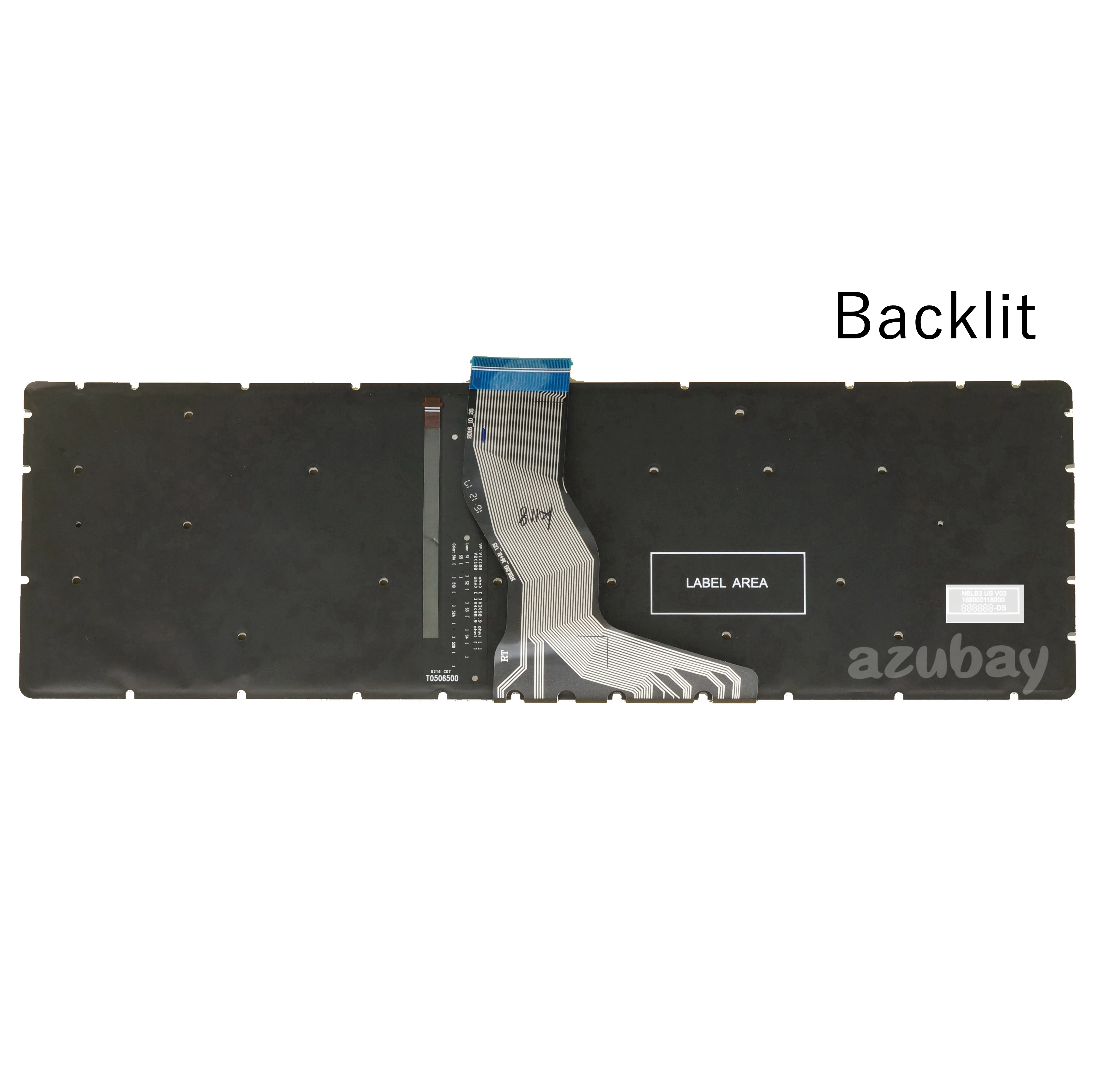 Teclado Espanhol para hp Envy 15-como 15-as004la 15-bp 15-bq 15-br 15-bs 15-bw 15-cc 15-cd 15-ck 15-ra 15-rb Backlit la - Imagem 3