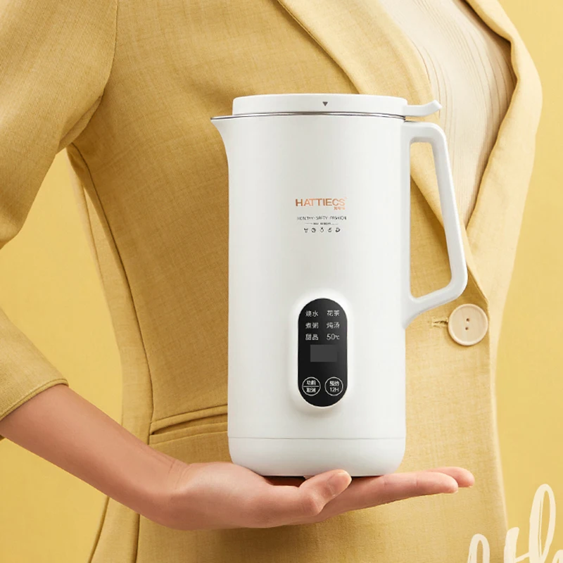 800ml Portable Electric Kettle Multifunctional Health Pot Thermo Pot Smart Teapot Travel Boiled Water Kettle Multi Cookers 220V 1