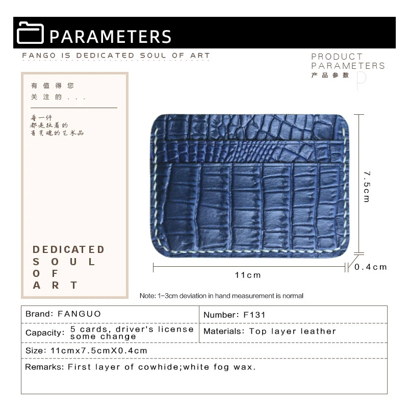 100% Genuine Leather Business Id Card Holder Handmade Leather Bank Credit Cards Case Multi Slot Slim Card Bag Money Clip