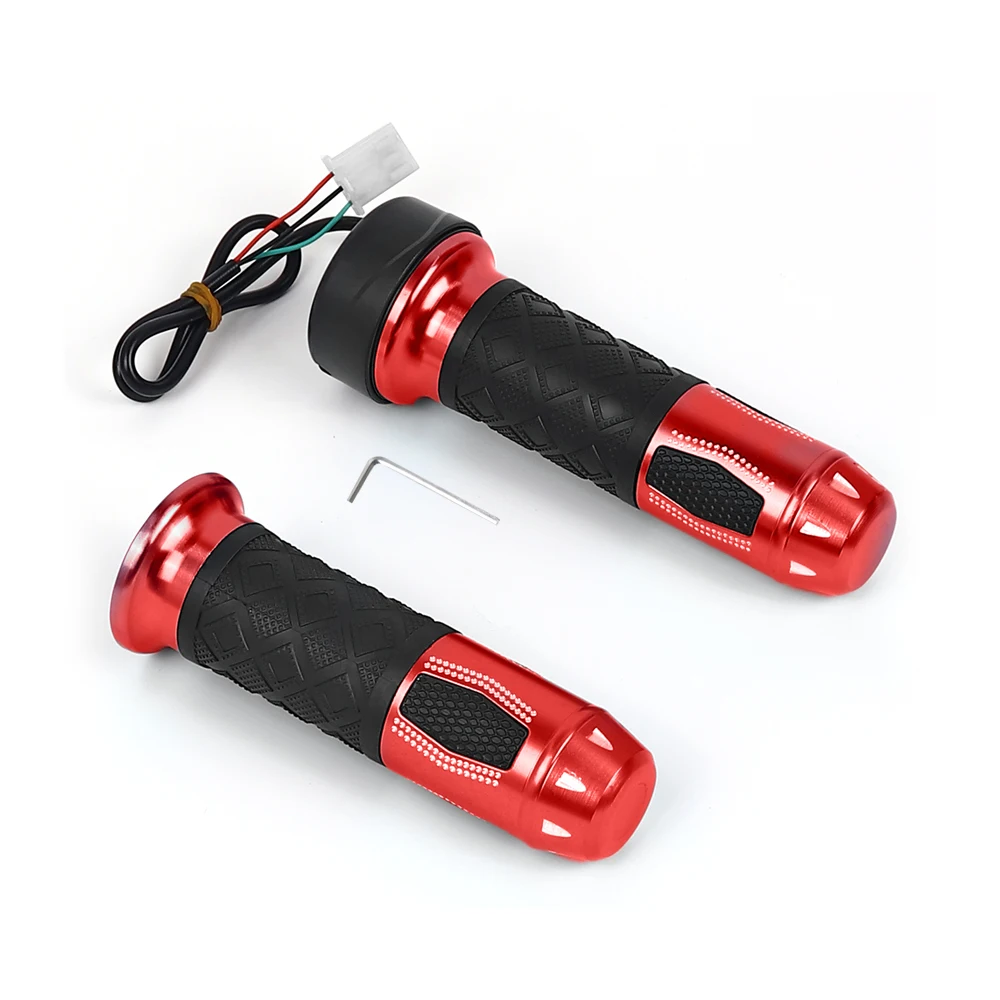 Electric Vehicle Aluminum Alloy Twist Throttle Handle with Adjustable Speed Control