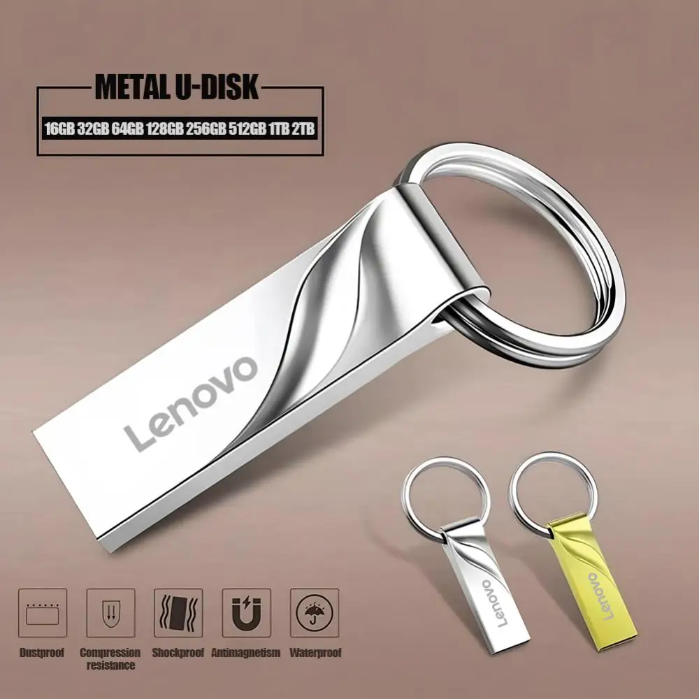Lenovo Usb Flash Drives 1Tb Extreme Usb 3.0 Pen Drive 2Tb Usb Drive 512Gb Pen Usb Disk 256Gb 128Gb Di Archiviazione Di Massa Per Pc Tv Laptop