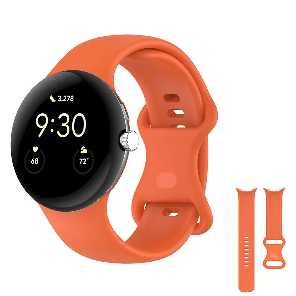 Enhanced Silicone Sport Watch Strap - Replacement Band Accessory