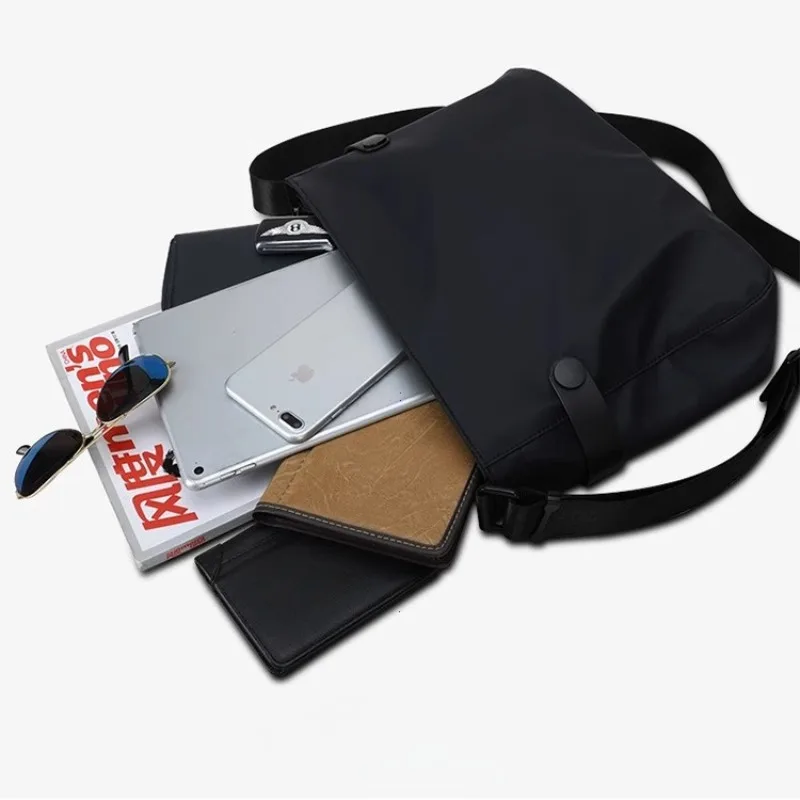 Men's Casual Large Capaci Menger Bag Lightweight Single oulder Crossbody Faion Korean Sle Diagonal Bag Purses and Handbags