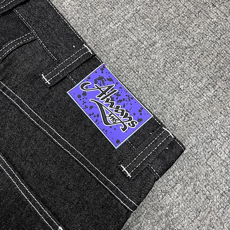 2024 New Always Do What You Should Do Jeans Men Women 1:1 Best Quality ADWYSD Loose Straight Denim Pants