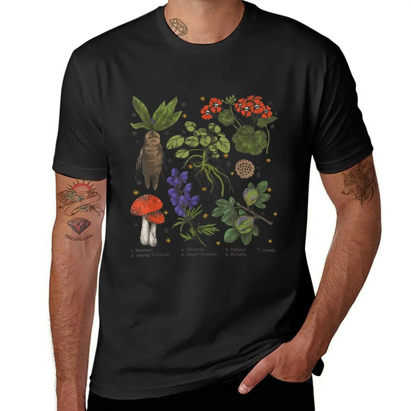 Herbology Plants Gift Tee For Men Women T-Shirt sublime summer tops oversized t shirt men
