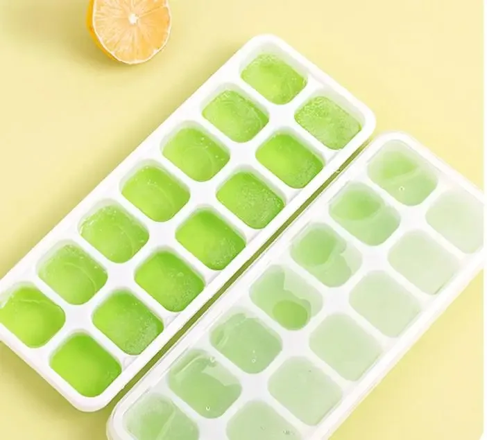 Silicone Ice Cube Tray Mold with Lid - Product Image 7