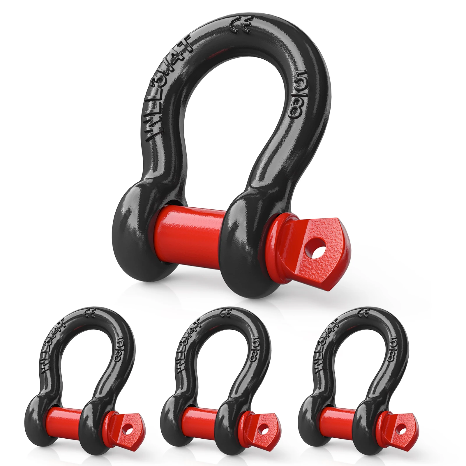 5/8" Heavy Duty D-Ring Shackles 2