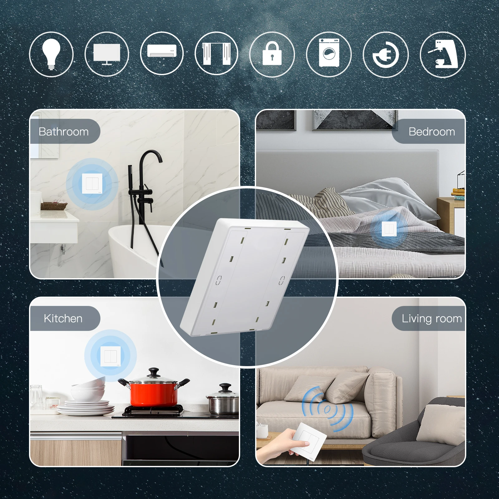 moes star ring zigbee switch