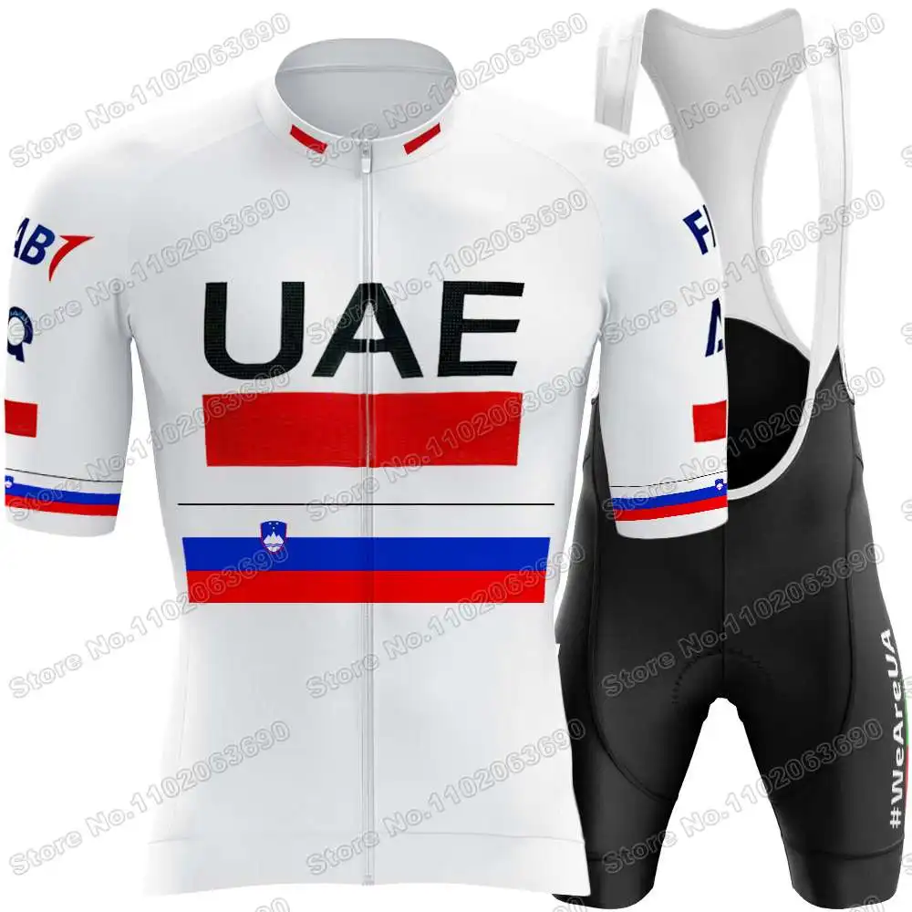 2024 Pink Italy Tour UAE Team Cycling Jersey Set Summer Cycling Clothing Men Short Sleeve Kit Road Bike Shirts Suit Bib Shorts