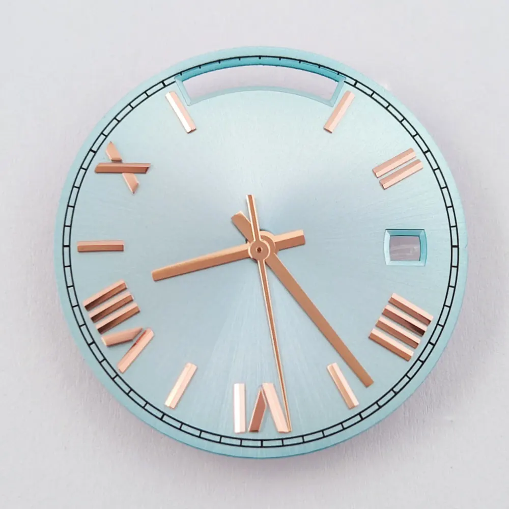 Premium 29mm Watch Dial and Hands with Customized Logo - High-Quality Watch Accessories