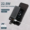 5000mAh Mini Power Bank for iPhone Xiaomi Samsung Huawei Powerbank Portable Fast Charger Digital Display External Battery Pack 3
